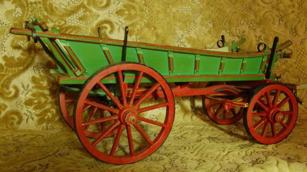 Miniatuur boerenwagen, Karrenmuseum Essen